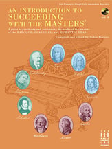 Introduction to Succeeding with the Masters piano sheet music cover